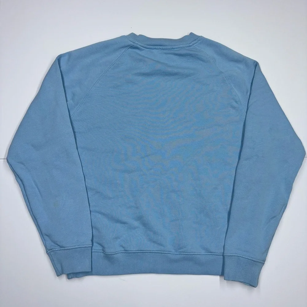 Maison Kitsuné x Olympia Le-Tan Oly Coffee Fox Classic Sweatshirt Blue Size M - Picture 10 of 13
